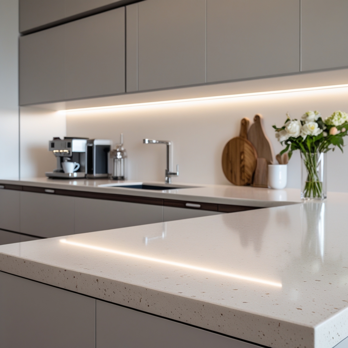  Quarz (z. B. Çimstone, Belenco)